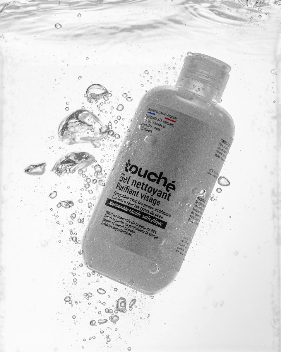 Touché Gel Nettoyant Purifiant Visage 250ml