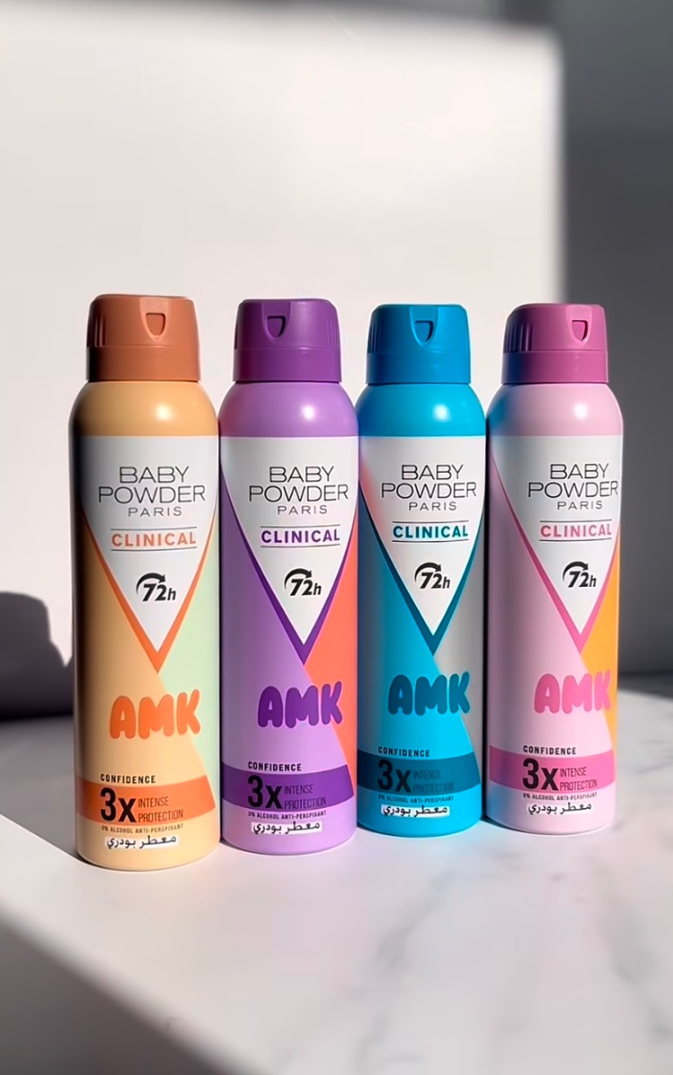 Baby Powder Paris AMK Clinical 72h – Déodorant Spray