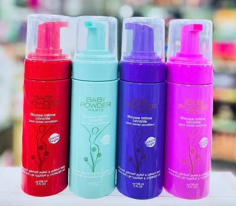 Baby Powder Paris – Mousse Intime Lavante pour Zones Sensibles (150 ml)
