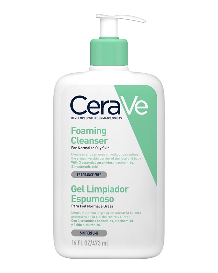 Gel Limpiador Espumoso para rostro y cuerpo