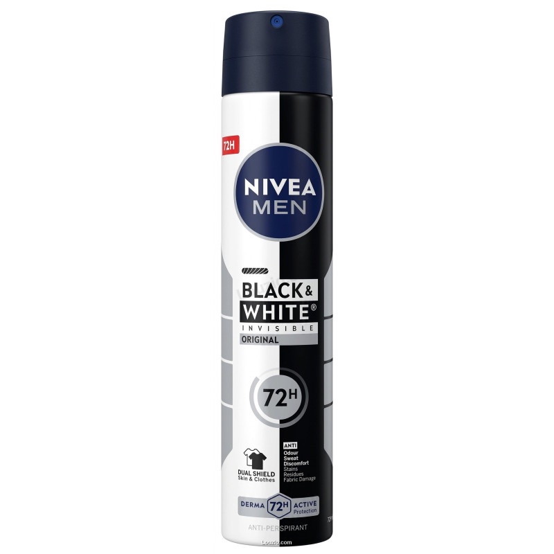 Nivea Men Black & White Invisible Original – Déodorant Spray